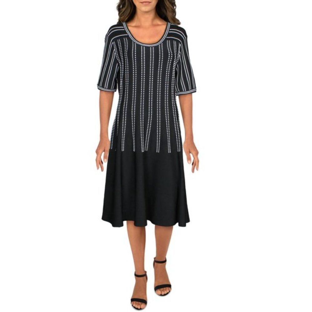 Kimora Lee Simmons Fit & Flare Dress